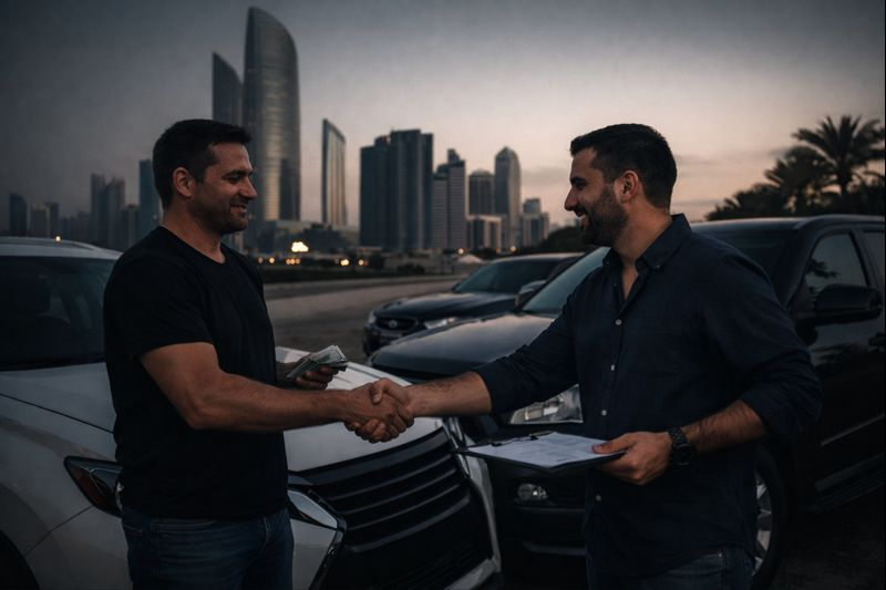 Sell my car online in Abu Dhabi with iCarsU.com
